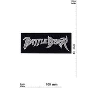 SigitasTrading Iron On Patch - Battle Beast Heavy Metal Band Patch Badge Embroidered Iron On Applique - 1 Piece
