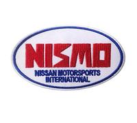 SigitasTrading NISMO Iron-on Embroidered Patch - Animal, Red, Black, Blue - Kid's Sport Patch