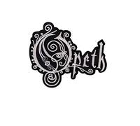 SigitasTrading Opeth Metal Band Hq Patch Badge Embroidered Iron-On Applique Souvenir Accessory