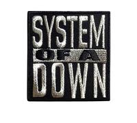 SigitasTrading Rock Band Heavy Metal Iron-On Patch, Black, Music, Adult, Embroidery, Metal Accents, 1 Piece