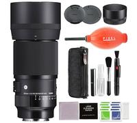 Sigma 105mm F/2.8 DG DN Macro Art Lens for Sony E Bundle with Pixel Advanced Accessory & Travel Bundle | 260965 | Sigma 105mm Sony E