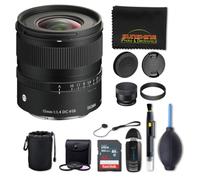 Sigma 15mm F1.4 DC | Contemporary for Sony E Mount (w/Sunshine Photo Advanced Bundle)