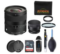 Sigma 15mm F1.4 DC | Contemporary for Sony E Mount (w/Sunshine Photo Basic Bundle)