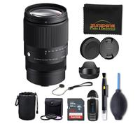 Sigma 16-300mm f3.5-6.7 DC OS Contemporary Lens for Sony E with Sunshine Photo Advanced Bundle - 4 Years Manufacturer Warranty