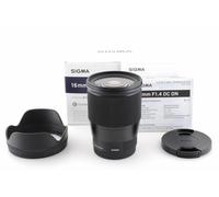 SIGMA 16mm F/1.4 DC DN Contemporary (for SONY E) APS-C w/Box