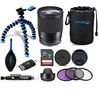 Sigma 16mm f/1.4 DC DN Contemporary Lens for Sony E - Buzz Advanced Accessories Bundle