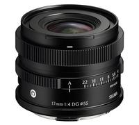 Sigma 17Mm F4 Dg Contemporary Lens In Black - L-Mount Black