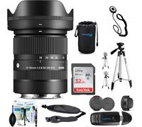 Sigma 18-50mm f/2.8 DC DN Contemporary Lens for Sony E with Deal-Expo Accessories Bundle...