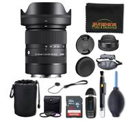 Sigma 18-50mm f2.8 DC DN Contemporary Lens for Sony E with Sunshine Photo Deluxe Bundle - 4 Years USA Manufacturer Warranty