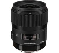 Sigma 340101 35mm F1.4 DG HSM Lens for Canon, Black