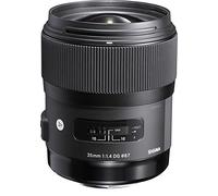 Sigma 35mm F1.4 DG HSM Lens for Nikon - Black