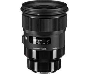 Sigma 401965 24mm F1.4 DG HSM | A For Sony SE, Black