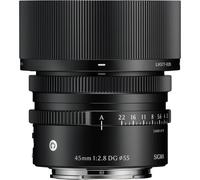 Sigma 45mm f2.8 DG Contemporary Lens for Sony E - Black