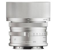 Sigma 45Mm F2.8 Dg Contemporary Lens In Silver - L-Mount In Black Black