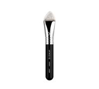 Sigma 4DHD Kabuki Brush with 4 Sides - Professional 4DHD Angled Concealer Brush for Detailed Concealer Blending - Cover and Conceal Under Eyes, Scars and Smaller Areas of the Face - Black