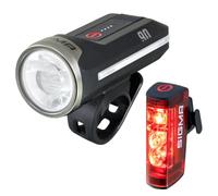 SIGMA Aura 90 + HIRO 50 | Includes auto mode with brightness sensor and memory function of the front light, rear light with brake light