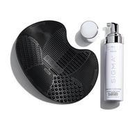 Sigma Beauty Brush Cleaning Starter Set Sigmagic(r) Brushampoo(tm) Foam + Sigma Pink Sigma Spa(r) Express Brush Cleaning Mat
