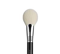 Sigma Beauty F44 Powder Sculpt Brush - Ultra Soft, Fluffy Powder Brush For Blush, Contour & Highlight - Semi Flat Fluffy Brush for Powder Products - Vegan, Hypoallergenic, Synthetic Makeup Brush