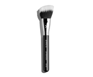 Sigma Beauty F53 Air Contour and Blush Brush - Angled Makeup Brush for Blush & Bronzer, Perfect for Sheer to Medium Coverage, Professional, Streak-Free Application (1 Brush)