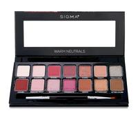 Sigma Beauty Eyeshadow Palette Warm Neutrals 14 Shades Multi colour