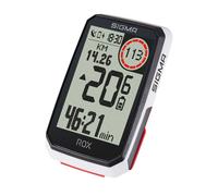Sigma Bicycle Cycle Bike Rox 4.0 GPS Cycle Computer Sensor Set White