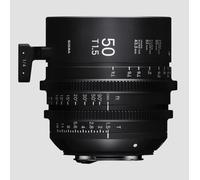 Sigma Cine 50mm T1.5 FF Fully Luminous Metric Lens - Canon Mount