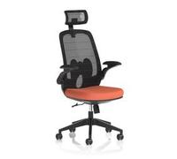 Sigma Executive Mesh Chair With Folding Arms Seat Quest Crab