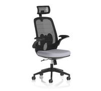 Sigma Executive Mesh Chair With Folding Arms Seat Quest Shell