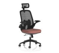 Sigma Executive Mesh Chair With Folding Arms Seat Rivet Forge