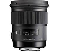 Sigma F1.4 DG HSM Art Lens, Black, 50 mm