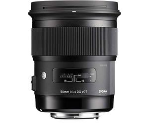 Sigma F1.4 DG HSM Art Lens, Black, 50 mm