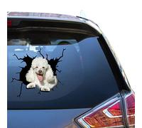 Sigma Gamma Rho Poodle Sticker Toy Poodle Car Decal Cool Small Automotive Decal for Farmer Kawaii Vinal SUV Stickers