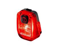 SIGMA HIRO 10 Weatherproof Bicycle Rear Light with 500 m Visibility | Rechargeable Rear Light with USB-C | Long Burning Time