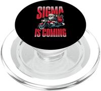 Sigma is Coming Santa Rizzmas Funny Christmas 2025 Holiday PopSockets PopGrip for MagSafe