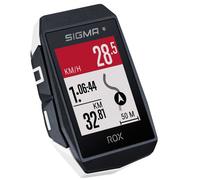 Sigma SPORT ROX 11.1 EVO White HR Set | Bike computer wireless GPS & navigation incl. SHORT BUTLER and heart rate sensor | Outdoor GPS navigation with a variety of smart functions