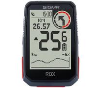 Sigma SPORT ROX 4.0 Black | Bike computer wireless GPS & navigation incl. GPS mount | Outdoor GPS navigation with altitude measurement