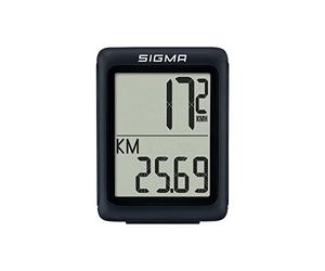 SIGMA SPORT BC 5.0 WR Wired Bike Computer with Numerous Functions, Entry-Level Bike Computer, Easy to Use with Large Buttons and a Clear Display