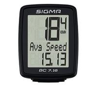 Sigma Sport BC 7.16 Cyclo Computer - Black, One Size