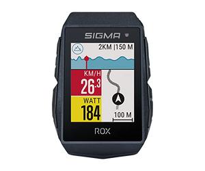 SIGMA SPORT ROX 11.1 EVO Black Sensor Set, Wireless Bike Computer with GPS & Navigation incl. Speed, Heart Rate and Cadence Sensors, Outdoor GPS Navigation with Smart Functionality