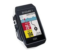 SIGMA SPORT ROX 11.1 EVO White Sensor Set, Wireless Bike Computer with GPS & Navigation incl. Speed, Heart Rate and Cadence Sensors, Outdoor GPS Navigation with Smart Functionality