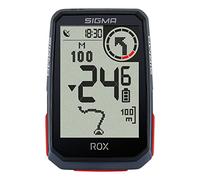 SIGMA Sport ROX 4.0 Black Wireless Bike Computer With GPS & Navigation, Outdoor Navigation With Altitude Measurement, GPS Mount Included