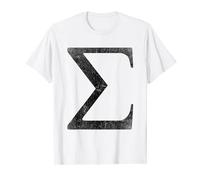 Sigma Symbol Logo Greek Alphabet Letter Men Sigma Male T-Shirt