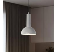 SIGMA Vitrum cupola S pendant light, taupe, semi-circular, Ø 19 cm
