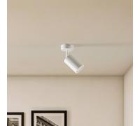 SIGMA Zoom ceiling spotlight, 1-bulb, white