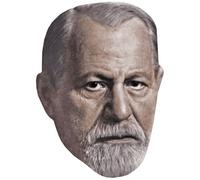 Sigmund Freud (Beard) Big Head. Larger than life mask.