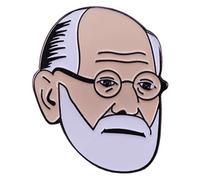 Sigmund Freud Psychology Psychoanalysis 1.2" Enamel Pin