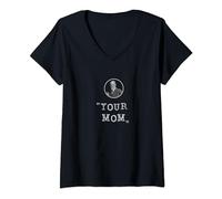 Sigmund Freud - Your Mom - Funny Psychology V-Neck T-Shirt