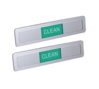 Sign 3 Position Slider Indicator Clean Dishwasher 2pcs Acrylic Dirty