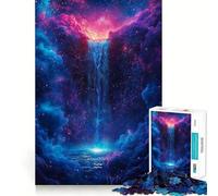 Sign Aquarius Waterfall 1000 Pieces Jigsaws Adults Puzzles Gifts Reason Skill Toy Stress Release Exact Cut Santa Wish List 50x75cm