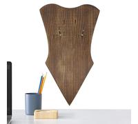 Sign Display Holder - Wooden Storage Hanger, Wall Mounted Bracket, Adjustable, Easy to Assemble Decorative Rack, Sign Wall Holder for Living Room, Lounge, Bedroom, Offices, Studio, Museum, Outside